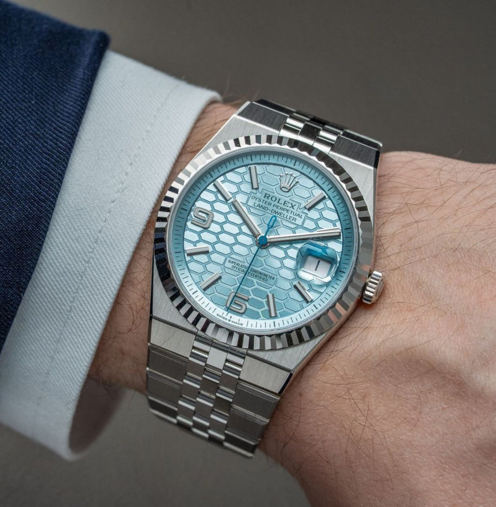 luxury Watch skydwellr tiffny blue