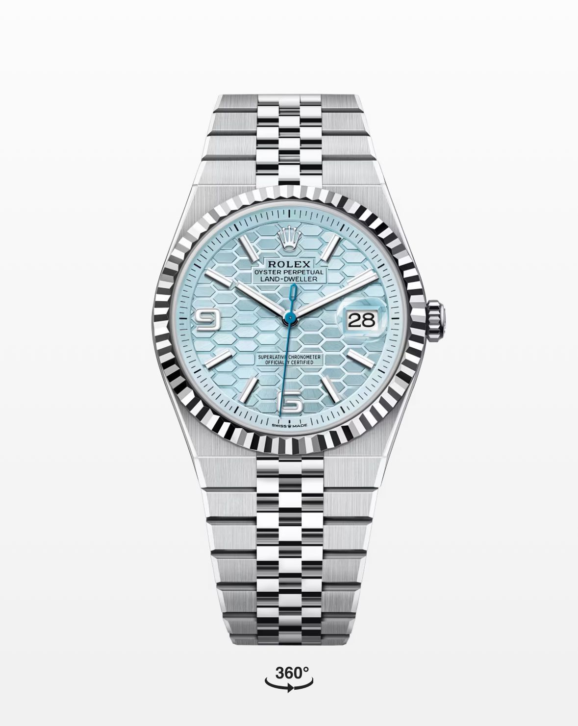 luxury Watch skydwellr tiffny blue