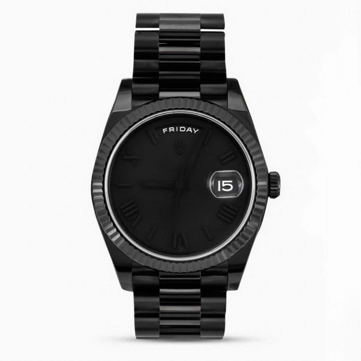 luxury Full Black Watch