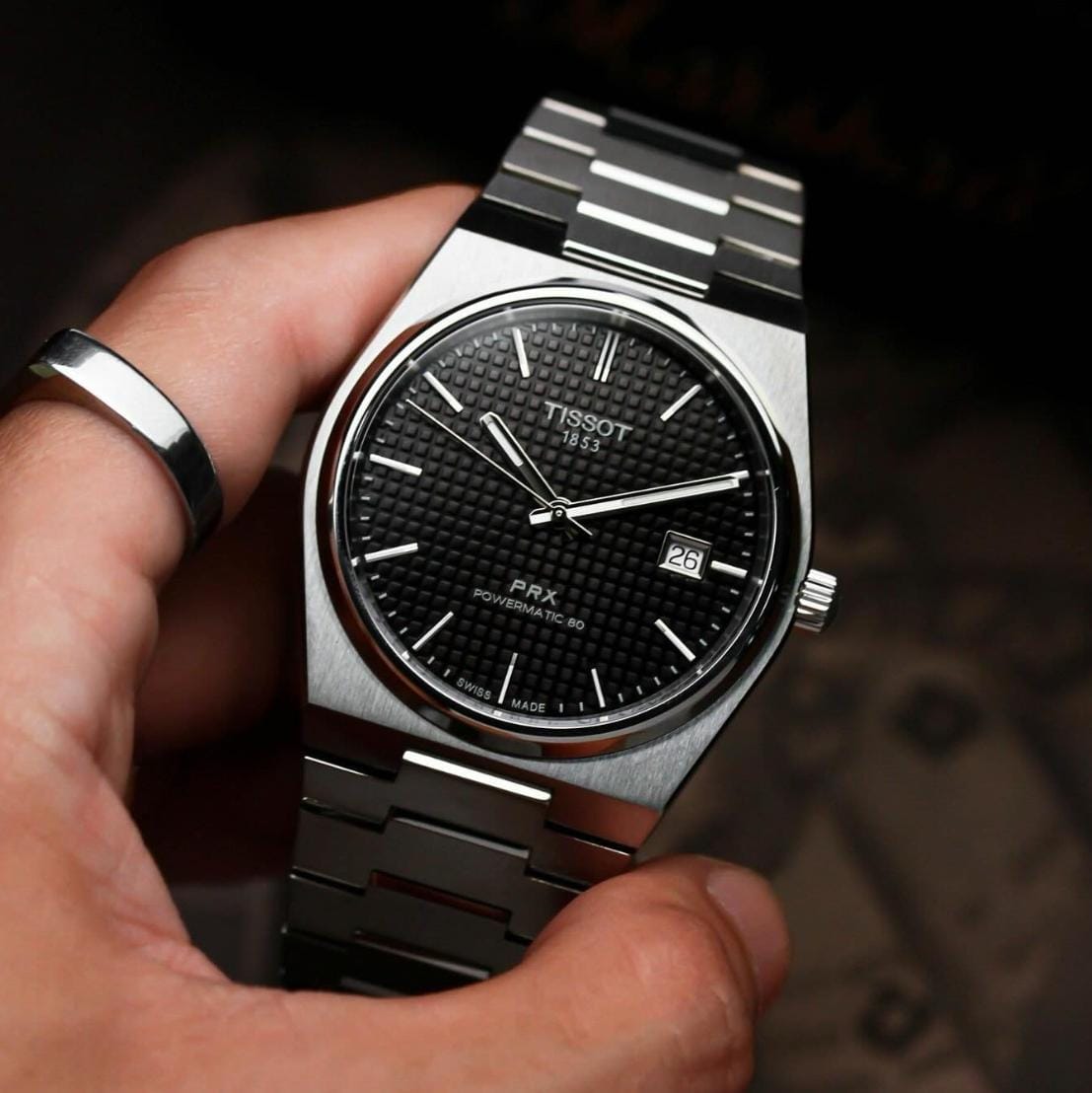 luxury Watch Black 7855
